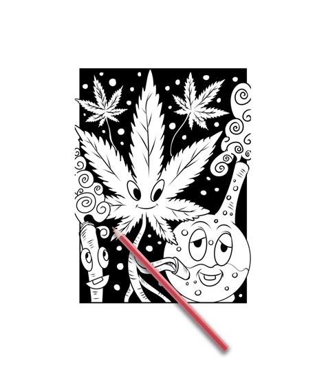 stoner coloring book